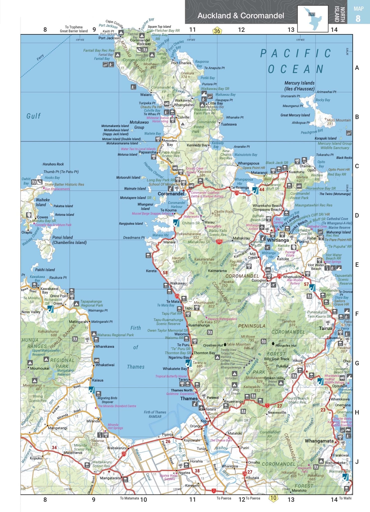 New Zealand Touring Atlas - 10. NZ Maps & Books - Hema Maps Online Shop