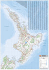 North Island (Te Ika-a-Māui) New Zealand Wall Map - 10. NZ Maps & Books - Hema Maps Online Shop
