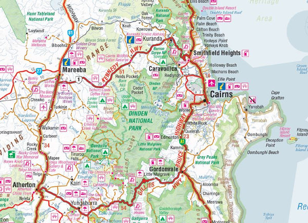Northern Rivers Qld Map North Queensland Map – Hema Maps