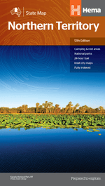 Northern Territory State Map - 06. State Maps - Hema Maps Online Shop