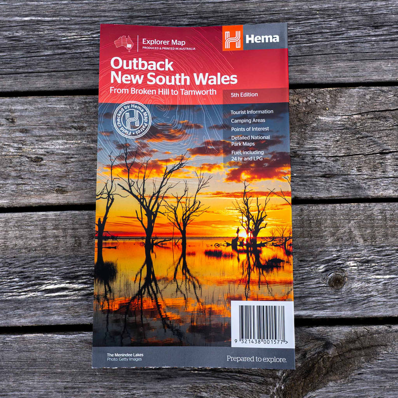 Outback New South Wales Map