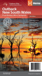 Outback New South Wales Map - 05. Regional Maps - Hema Maps Online Shop