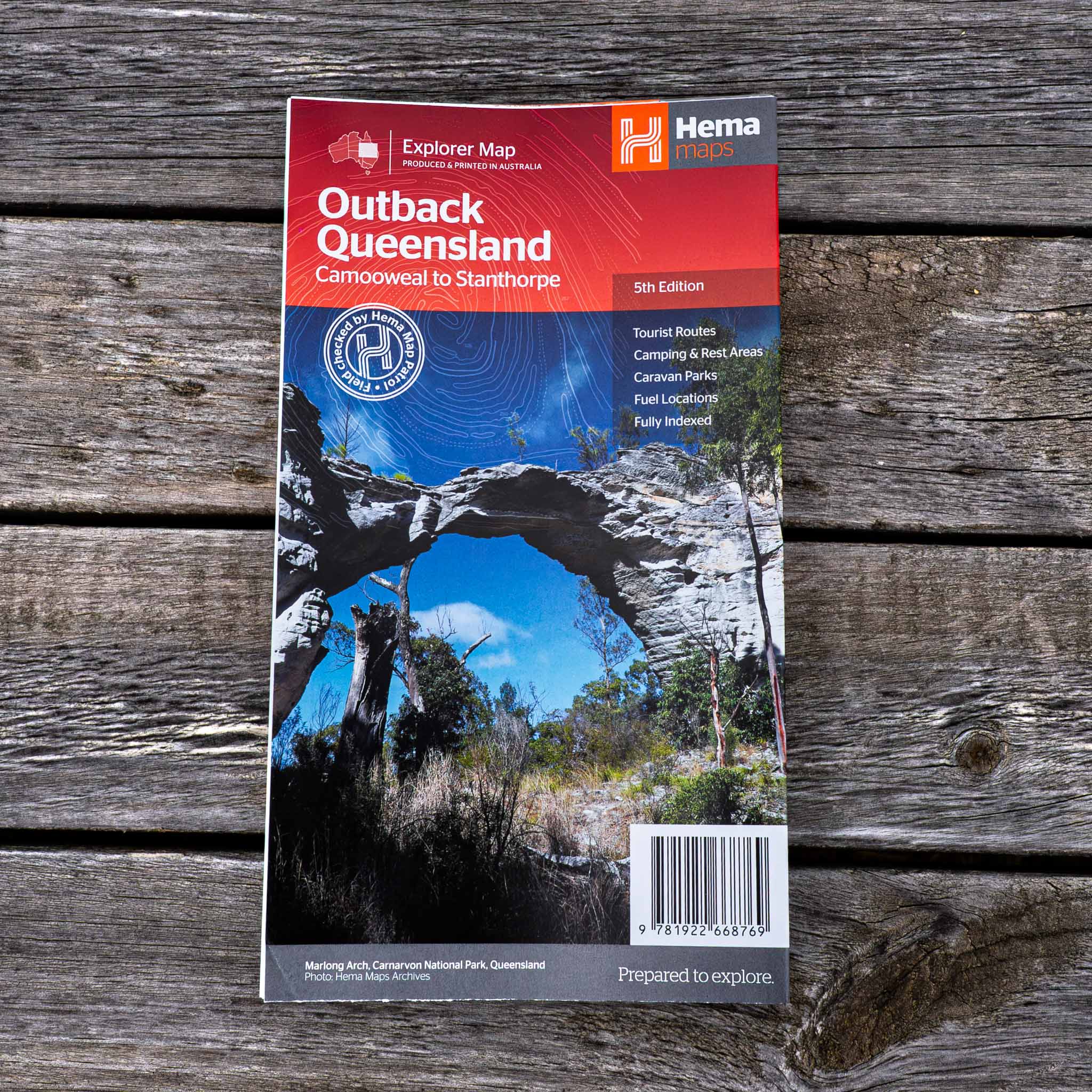 Outback Queensland Map - 05. Regional Maps - Hema Maps