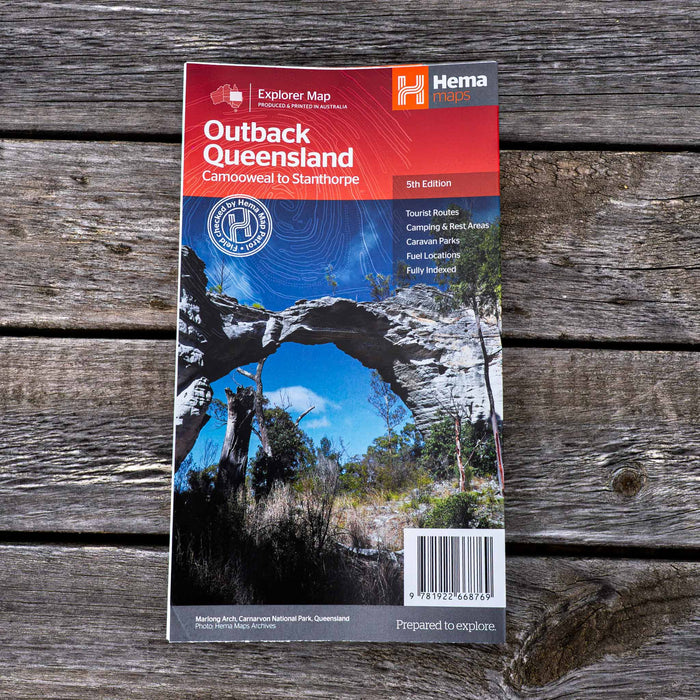 Outback Queensland Map