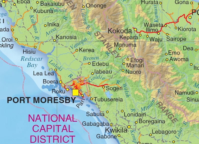 Papua New Guinea Map (4th edition) - 12. International Maps - Hema Maps Online Shop