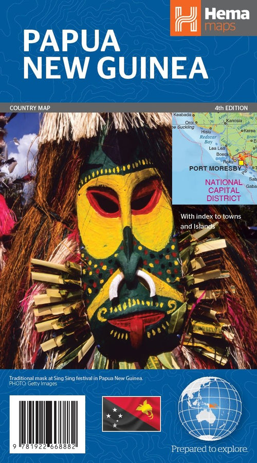 Papua New Guinea Map (4th edition) - 12. International Maps - Hema Maps Online Shop