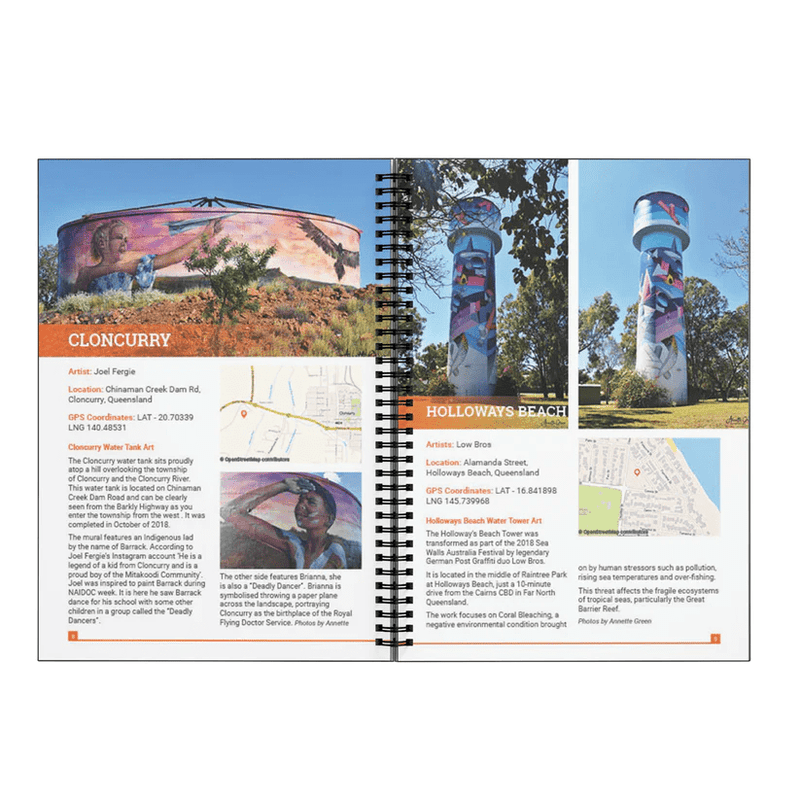 Queensland Regional Silo & Water Tower Art Guide - 03. Other Guidebooks - Hema Maps Online Shop