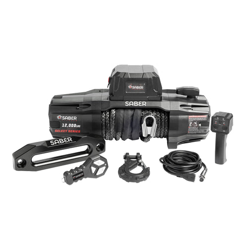 Saber Select Series 12,000lbs Winch - 24. Recovery Gear - Hema Maps Online Shop