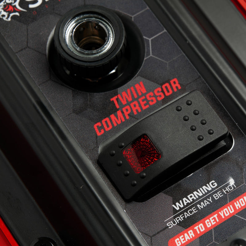 Saber Select Series Twin Air Compressor & Inflation Kit - 24. Recovery Gear - Hema Maps Online Shop