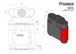 Saber Select Series Twin Air Compressor & Inflation Kit - 24. Recovery Gear - Hema Maps Online Shop