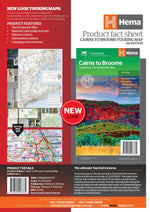 Savannah Way - Cairns to Broome Map - 05. Regional Maps - Hema Maps Online Shop