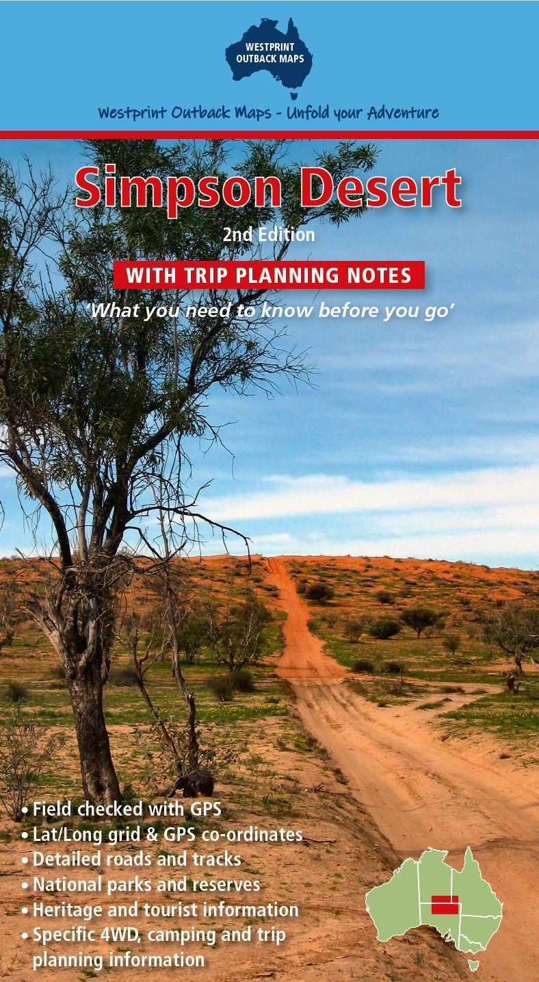 Simpson Desert - 13. Other Maps - Hema Maps