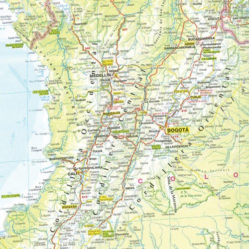 South America (North) Deluxe Map - 12. International Maps - Hema Maps Online Shop
