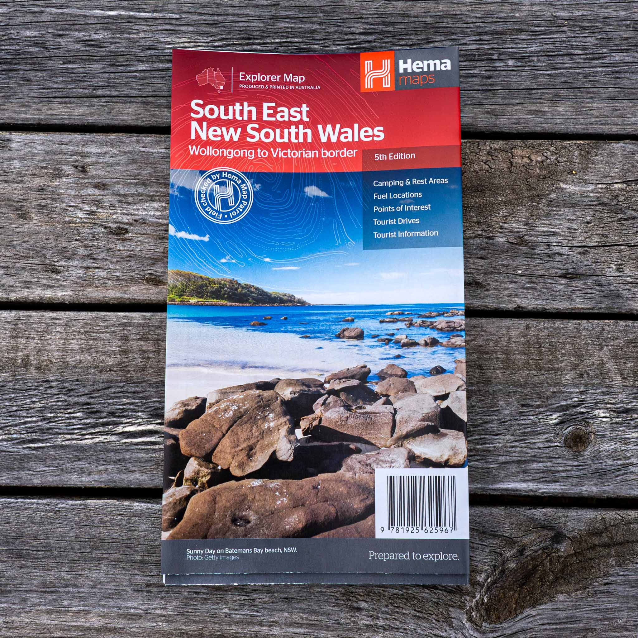 South East New South Wales Map - 05. Regional Maps - Hema Maps