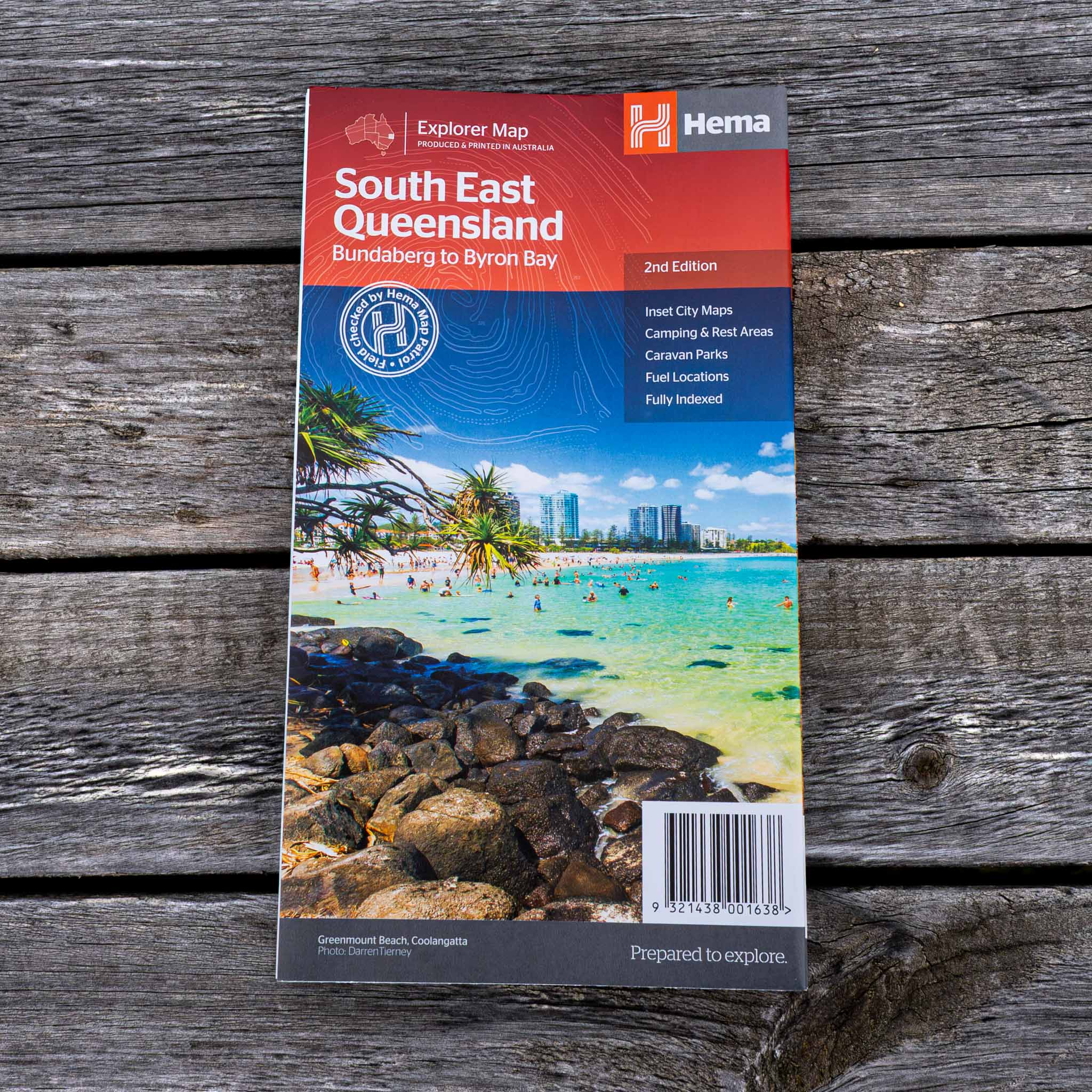 South East Queensland Map - 05. Regional Maps - Hema Maps
