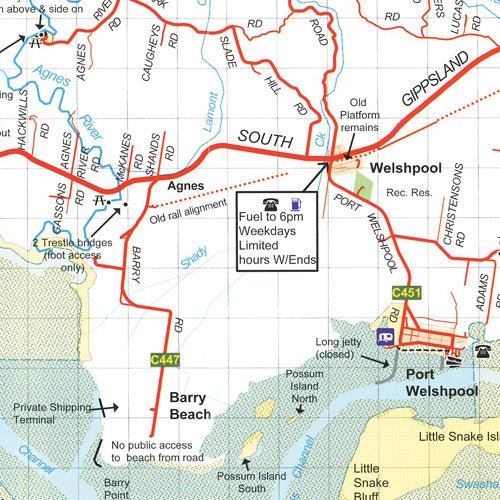 South Gippsland - Wilsons Promontory Map - 13. Other Maps - Hema Maps Online Shop