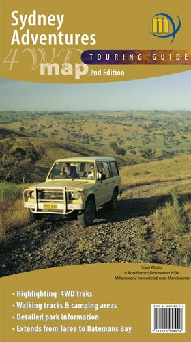 Sydney Adventures 4wd Touring Map - 13. Other Maps - Hema Maps