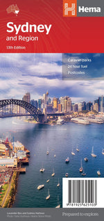 Sydney & Region Map - 07. City Maps - Hema Maps Online Shop