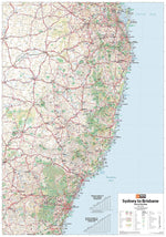 Sydney to Brisbane Map - 05. Regional Maps - Hema Maps Online Shop