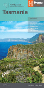 Tasmania Handy Map - 06. State Maps - Hema Maps Online Shop