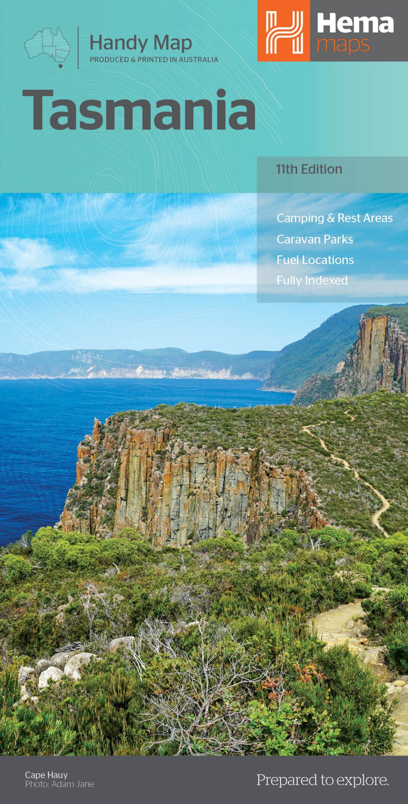 Tasmania Handy Map - 06. State Maps - Hema Maps Online Shop