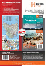 Tasmania State Map - 06. State Maps - Hema Maps Online Shop