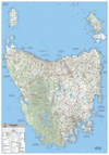 Tasmania State Wall Map - 09. Australian Wall Maps - Hema Maps Online Shop