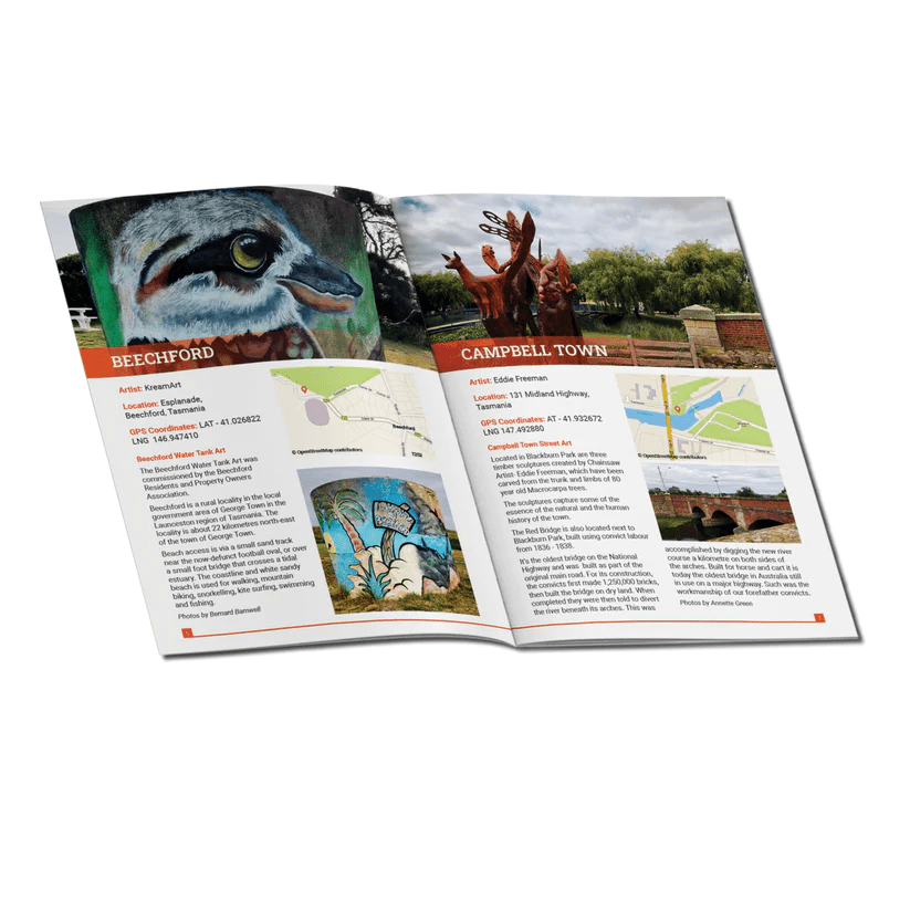 Tasmanian Water Tower Art Guide - 03. Other Guidebooks - Hema Maps Online Shop