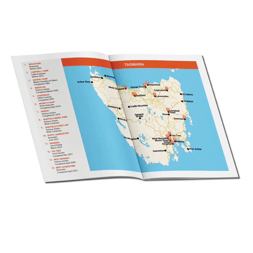 Tasmanian Water Tower Art Guide - 03. Other Guidebooks - Hema Maps Online Shop