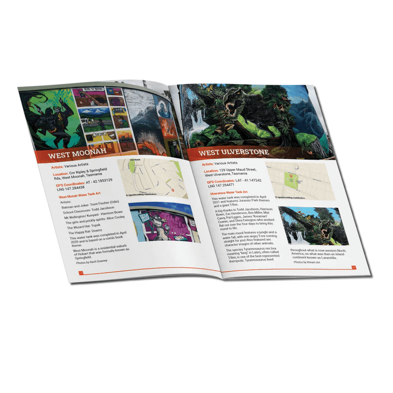 Tasmanian Water Tower Art Guide - 03. Other Guidebooks - Hema Maps Online Shop
