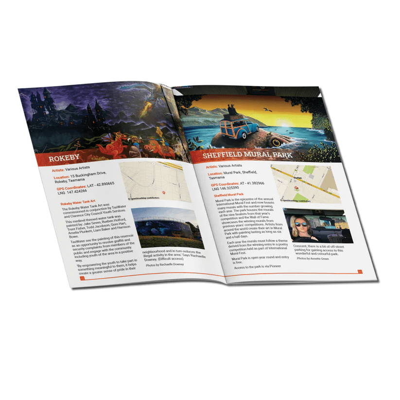 Tasmanian Water Tower Art Guide - 03. Other Guidebooks - Hema Maps Online Shop