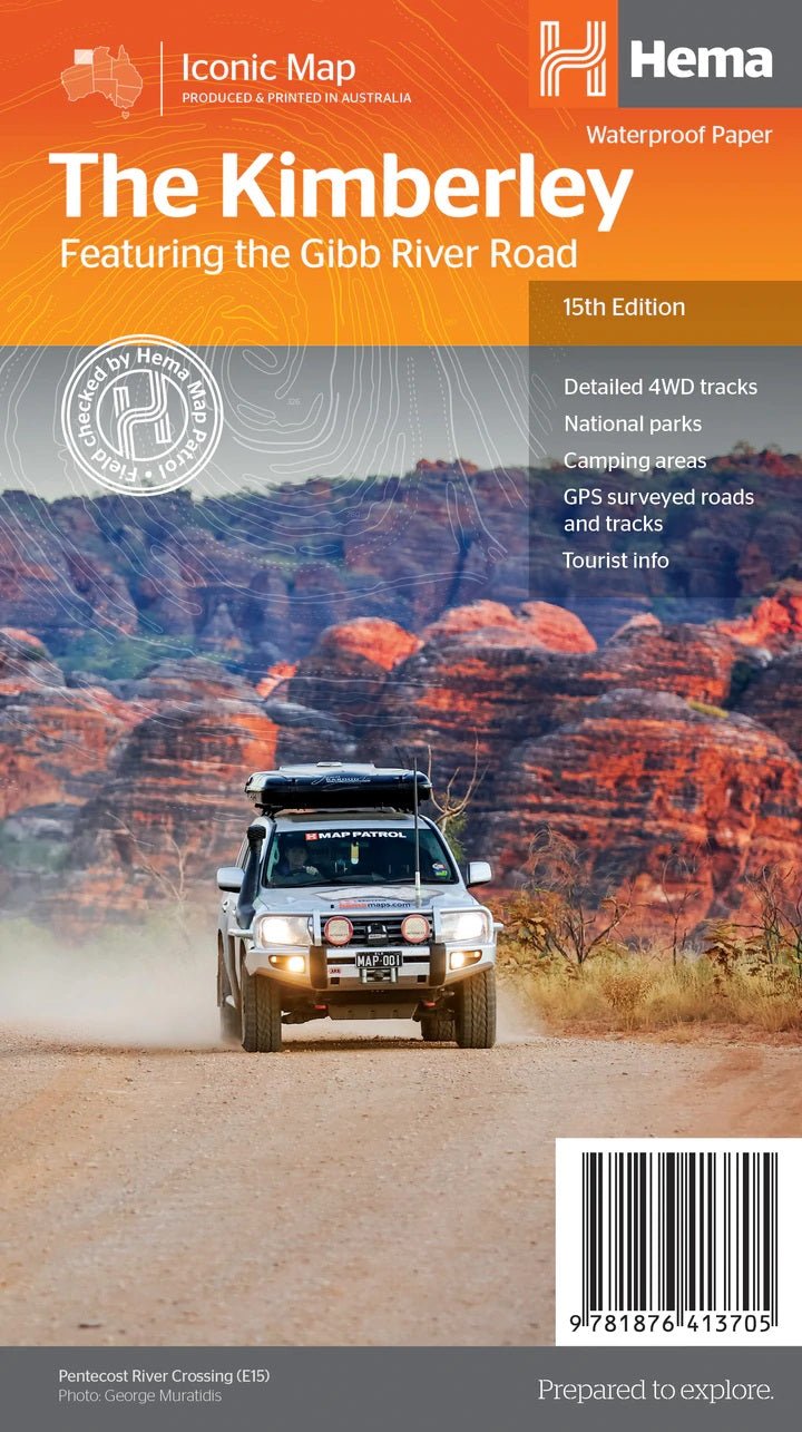 The Kimberley Adventure Pack - 04. Bundles & Packs - Hema Maps Online Shop