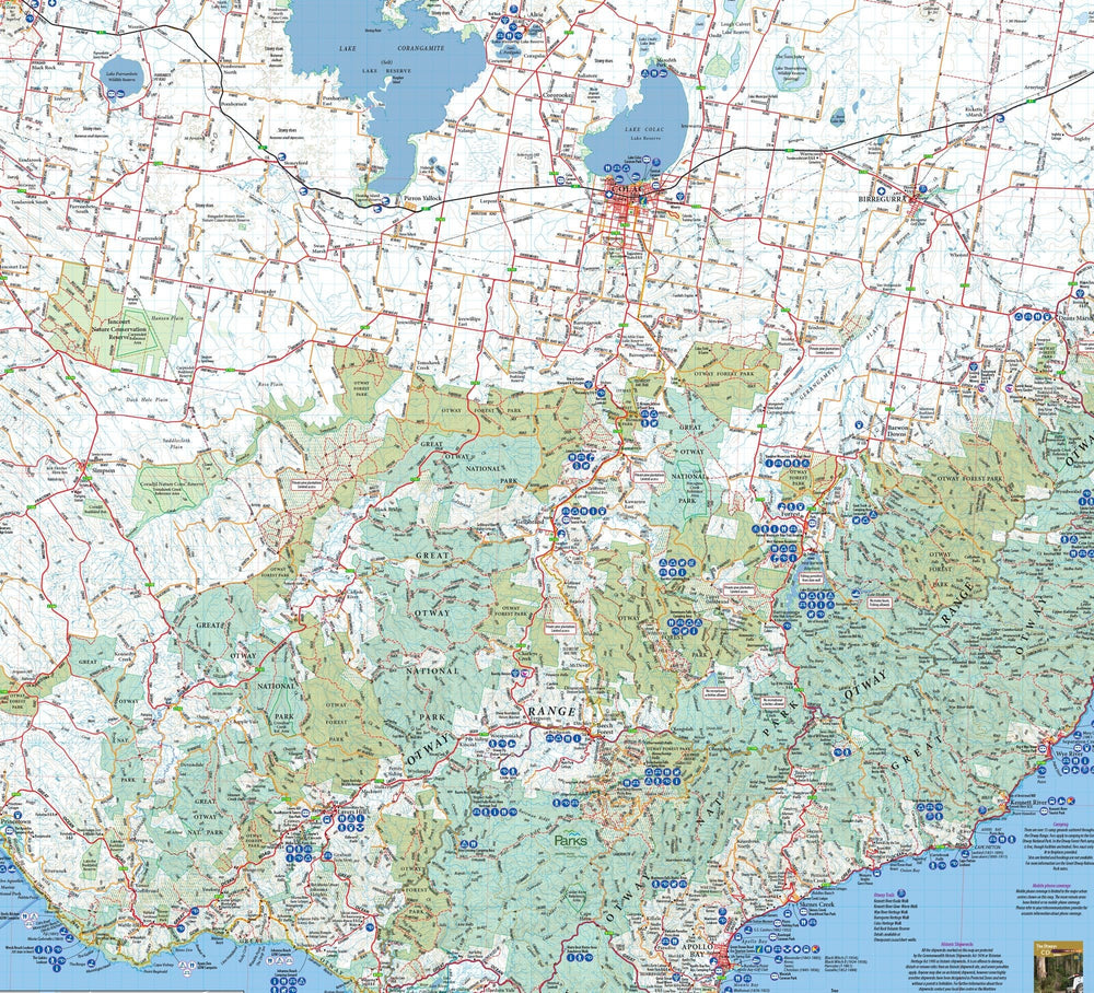 The Otways 4WD Map