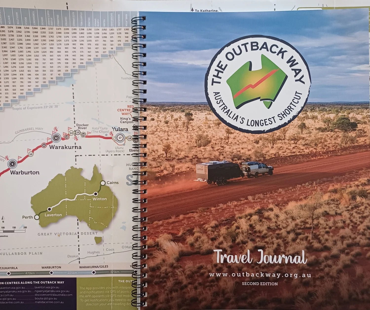 The Outback Way Travel Journal - 03. Other Guidebooks - Hema Maps