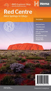 The Red Centre Map - 05. Regional Maps - Hema Maps Online Shop