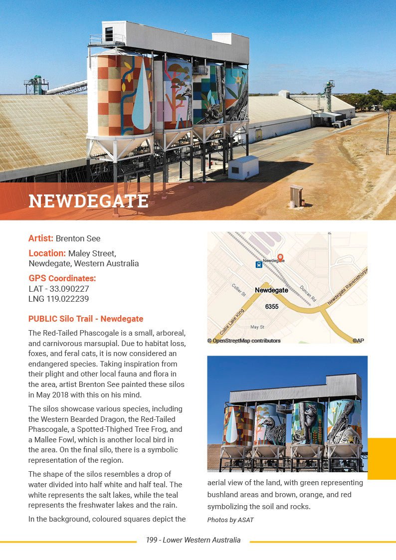 The Silo Art Ultimate Guide - 03. Other Guidebooks - Hema Maps Online Shop