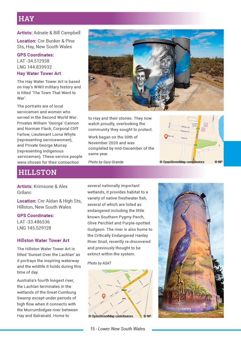 The Silo Art Ultimate Guide plus Bonus Australian Silo Art Wall Calendar - 03. Other Guidebooks - Hema Maps Online Shop