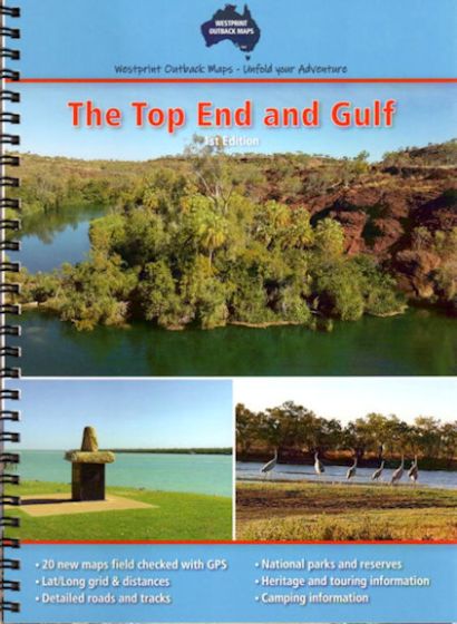 The Top End and Gulf Atlas & Guide - 03. Other Guidebooks - Hema Maps Online Shop