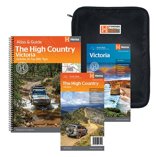 The Victorian High Country Adventure Pack - 04. Bundles & Packs - Hema Maps Online Shop