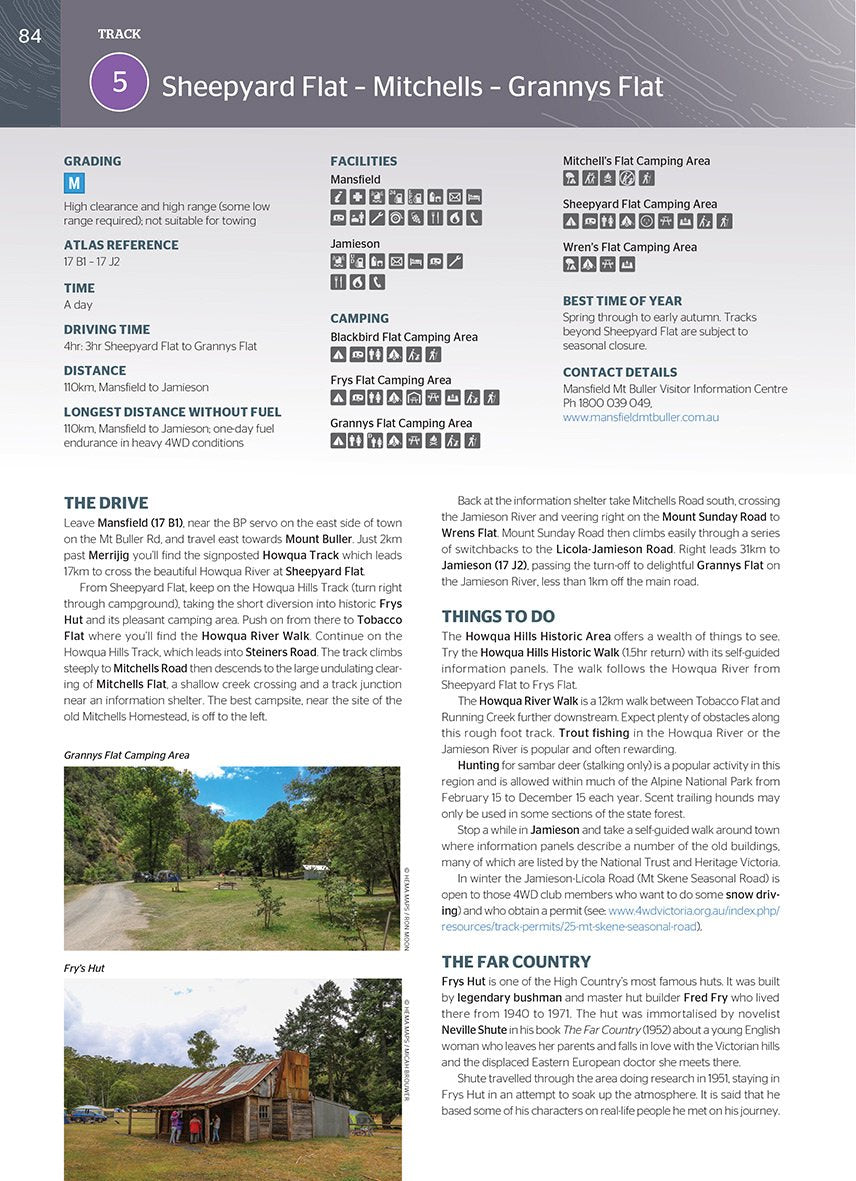 The Victorian High Country Atlas & Guide - 02. Hema Atlas & Guides - Hema Maps Online Shop