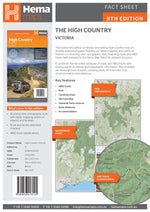 The Victorian High Country Map - 05. Regional Maps - Hema Maps Online Shop