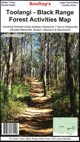 Toolangi - Black Range Map - 13. Other Maps - Hema Maps Online Shop