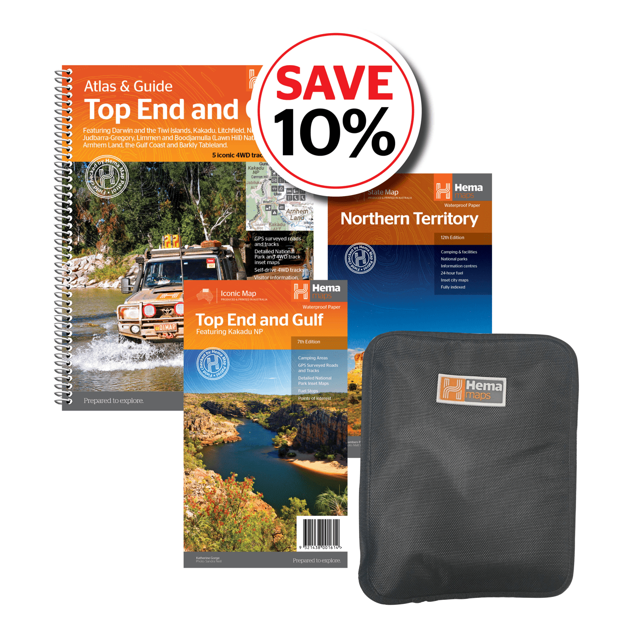 Top End Adventure Pack - 04. Bundles & Packs - Hema Maps Online Shop