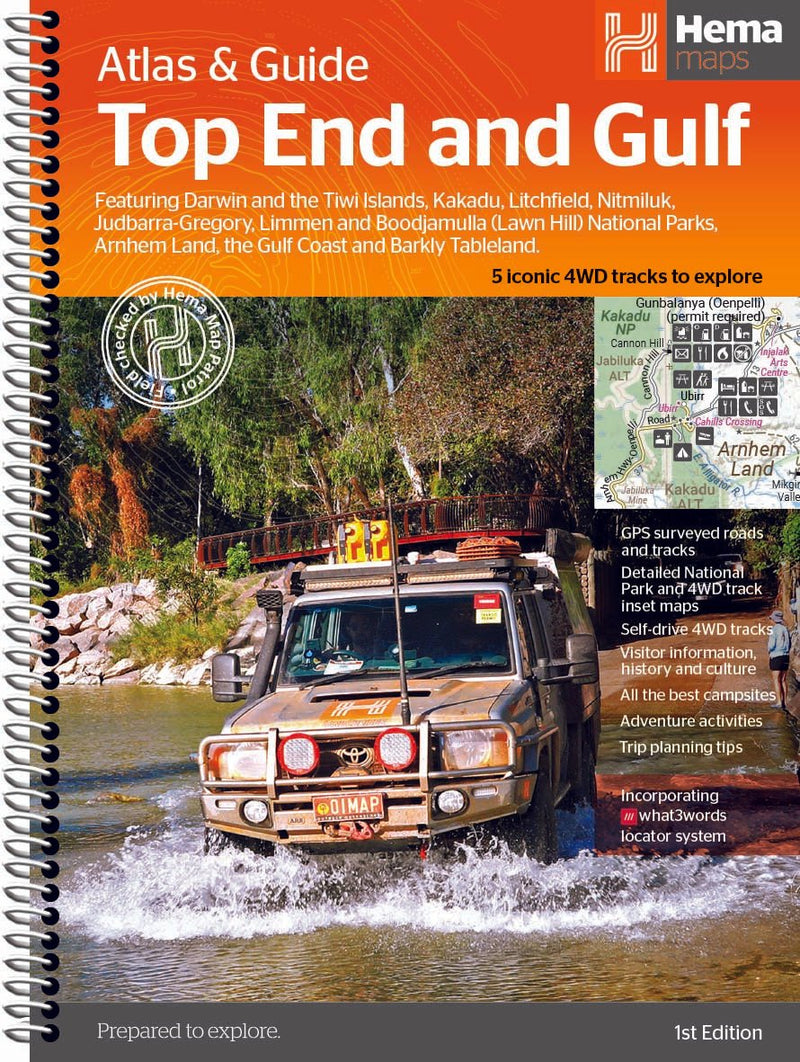 Top End and Gulf Atlas & Guide - 02. Hema Atlas & Guides - Hema Maps Online Shop