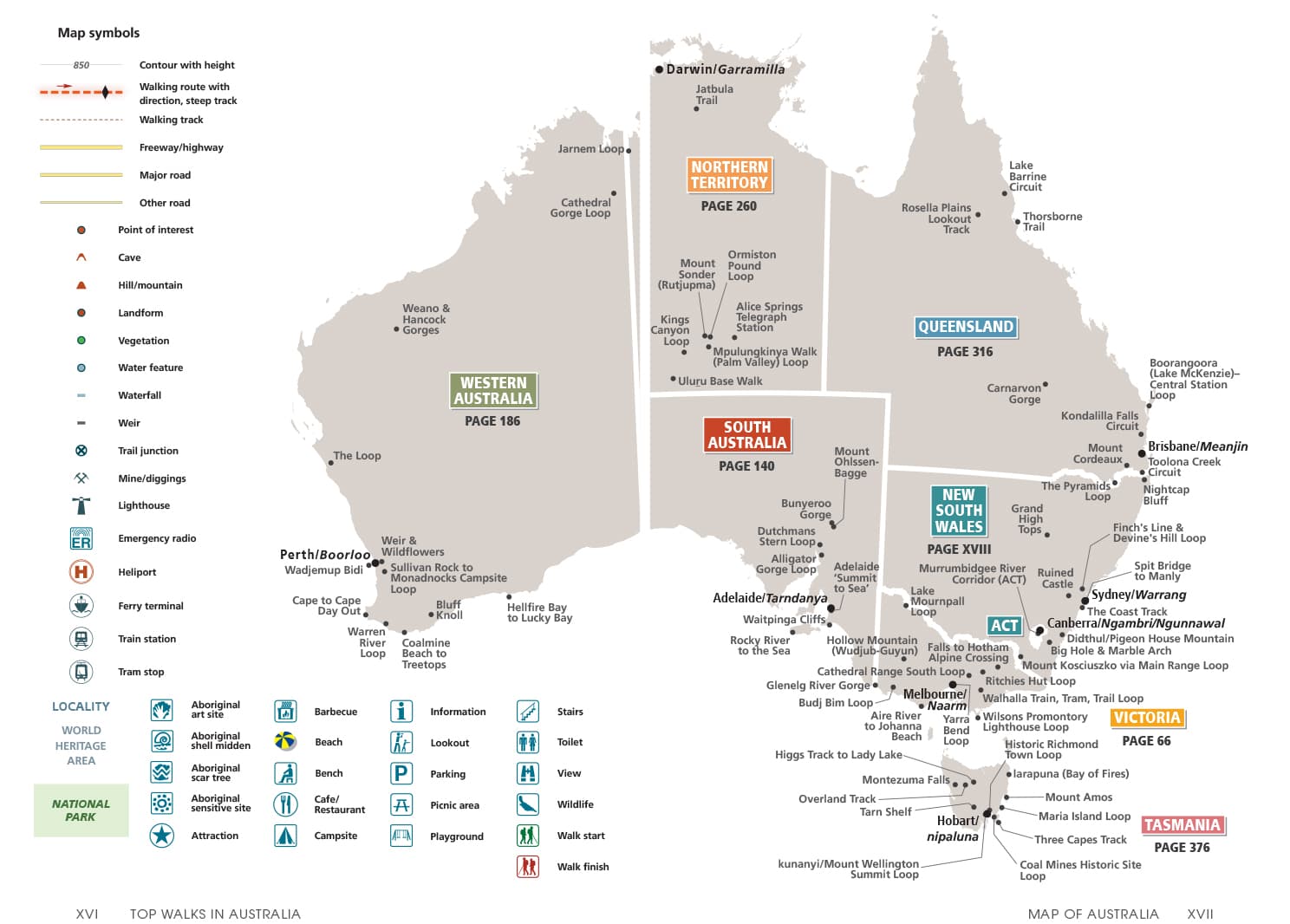 Top Walks in Australia 2nd edition - 03. Other Guidebooks - Hema Maps Online Shop