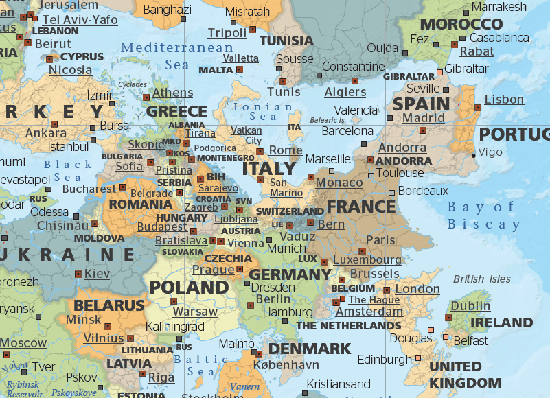 Upside Down World Wall Map - 11. World Maps - Hema Maps
