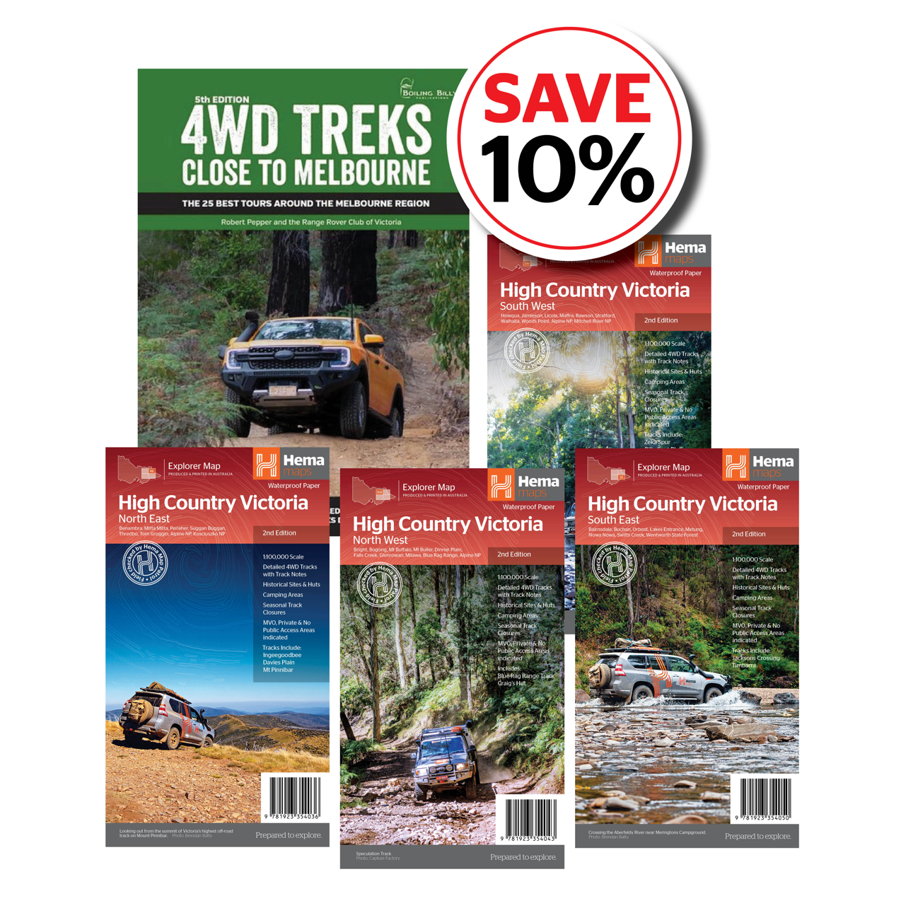Victoria 4WD Pack - 04. Bundles & Packs - Hema Maps Online Shop