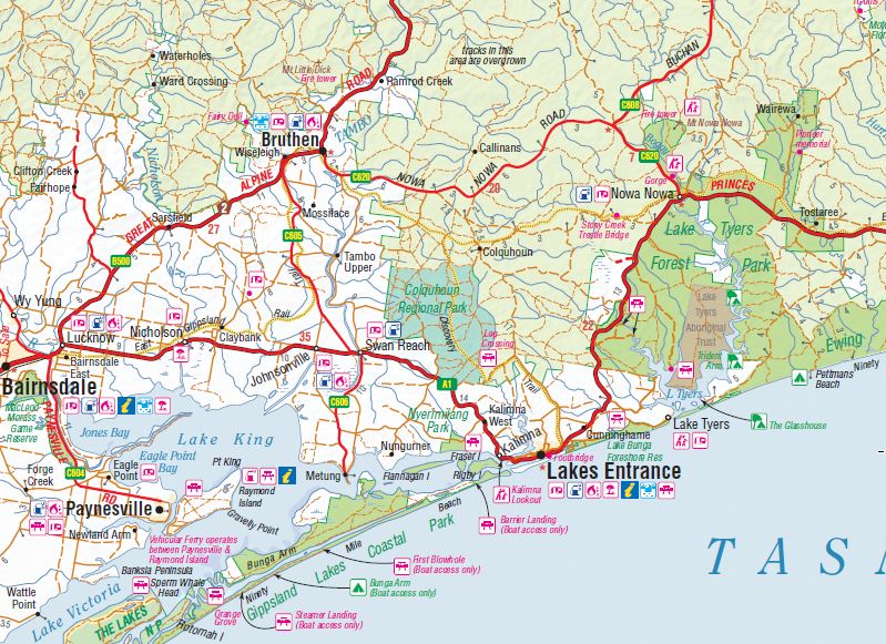 Victoria Postcode Map Map Victoria State Map – Hema Maps Online Shop