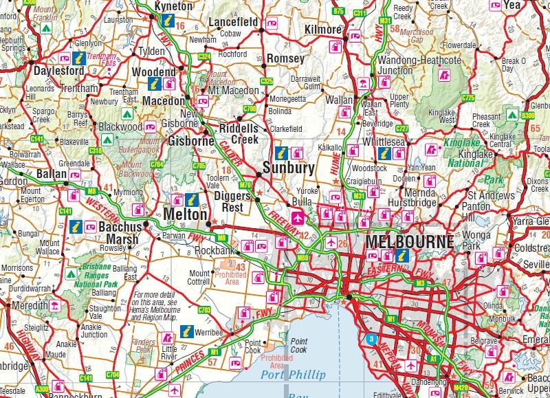 Victoria State Map - 06. State Maps - Hema Maps Online Shop