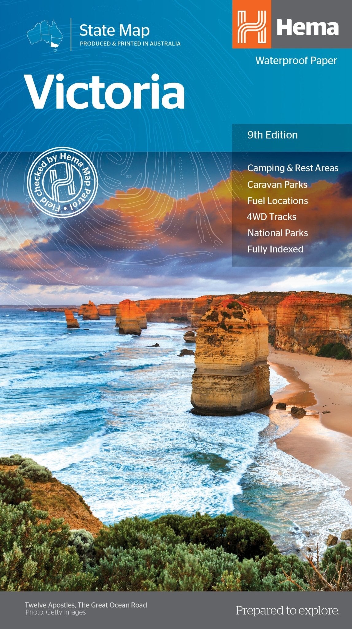 Victoria Postcode Map Map Victoria State Map – Hema Maps Online Shop